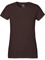 Neutral O 80001 Dámské tričko z těžké bio bavlny 77.8001 brown Neutral O 80001 Dámské tričko z těžké bio bavlny 77.8001 brown