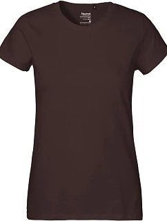 O Dámské tričko z těžké bio bavlny brown model 22505405 - Neutral