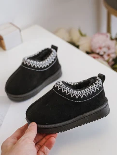 Sněhové Boty Dětské Na Platformě Zateplené Kožíškem Camel Vilabria