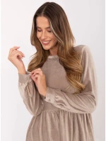 Šaty D10040Z30289 tmavě lila Šaty D10040Z30289 tmavě lila