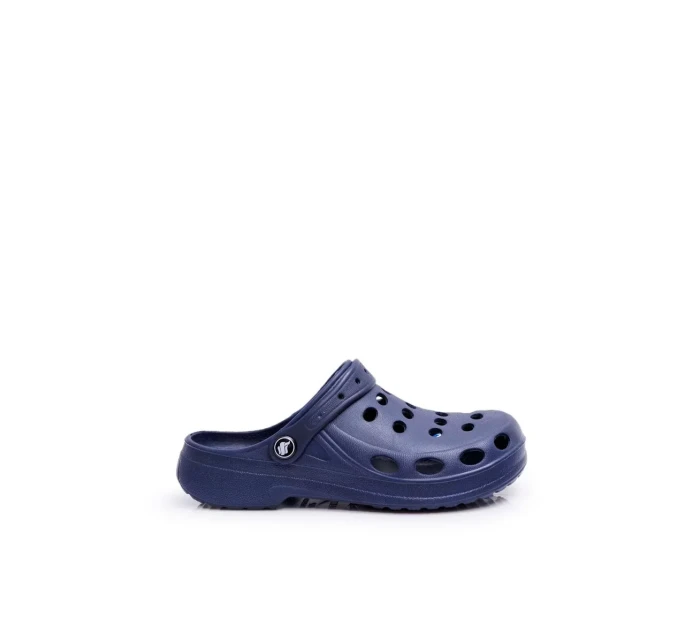 Dámské Nazouváky Tmavě Modré Pěnové Crocsy EVA Dámské Nazouváky Tmavě Modré Pěnové Crocsy EVA