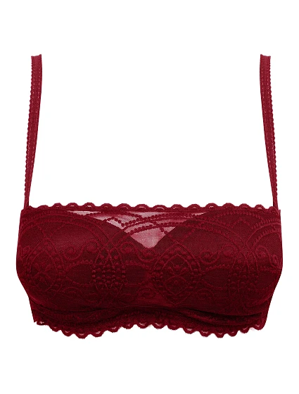 Dámská vyztužená podprsenka Bandeau Bra 50636-7 - Selmark Dámská vyztužená podprsenka Bandeau Bra 50636-7 - Selmark
