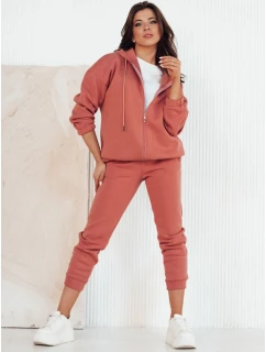 Dámský teplákový komplet AMILIA PREMIUM peach FashionStreet AY0776