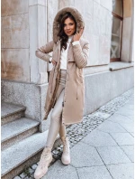Dámská zimní bunda parka LUSTER beige FashionStreet TY3958