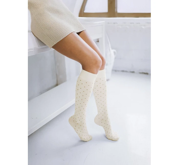 Podkolenky Milena 0248-005 Dotted 37-41