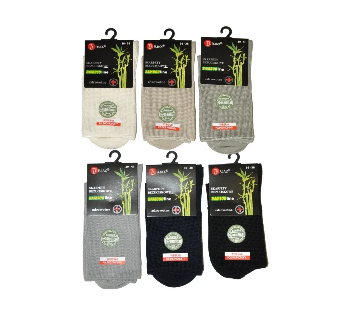 Dámské ponožky Terjax Bamboo line netlačící Art.015 Dámské ponožky Terjax Bamboo line netlačící Art.015