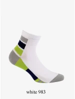 Pánské kotníkové ponožky Wola W 94.1N4 Ag+