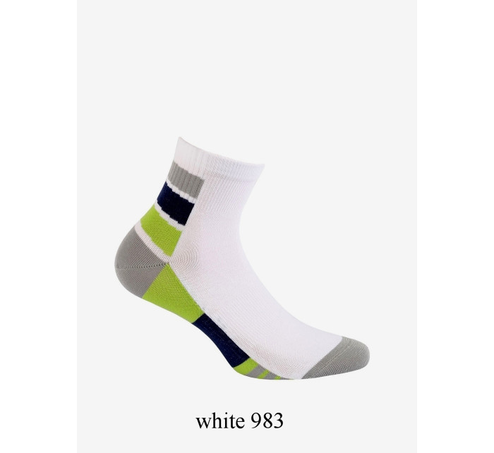 Pánské kotníkové ponožky Wola W 94.1N4 Ag+
