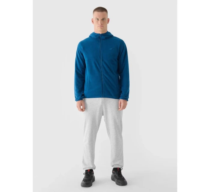 Pánský regular fleece s kapucí 4F 4FWMM00TFLEM317-46S pánské
