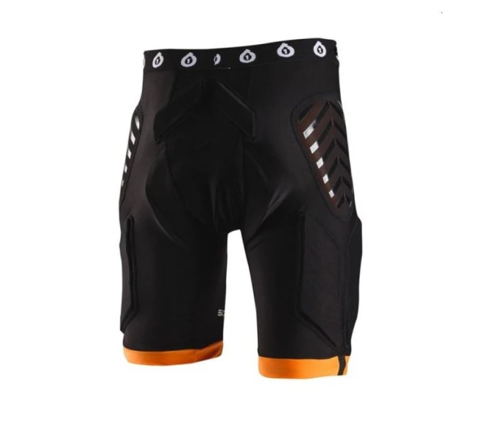 661 EVO COMPRESSION šortky černá oranžová M