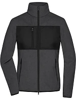 JN Dámská fleecová bunda 02. dark melange/black model 22538383 - Daiber