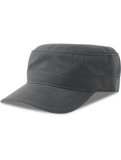 Vojenská kšiltovka dark grey model 22450525 - Atlantis Headwear