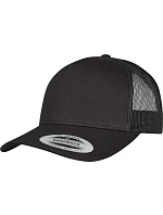 Flexfit 6506 5 panelová Retro Trucker kšiltovka 55.6506 black Flexfit 6506 5 panelová Retro Trucker kšiltovka 55.6506 black