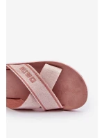 Dámské žabky Big Star NN274A058 Růžové