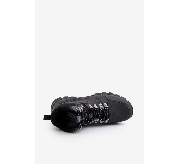 Zateplené Pánské Trekingové Boty Černé model 21679483 - EVENTO