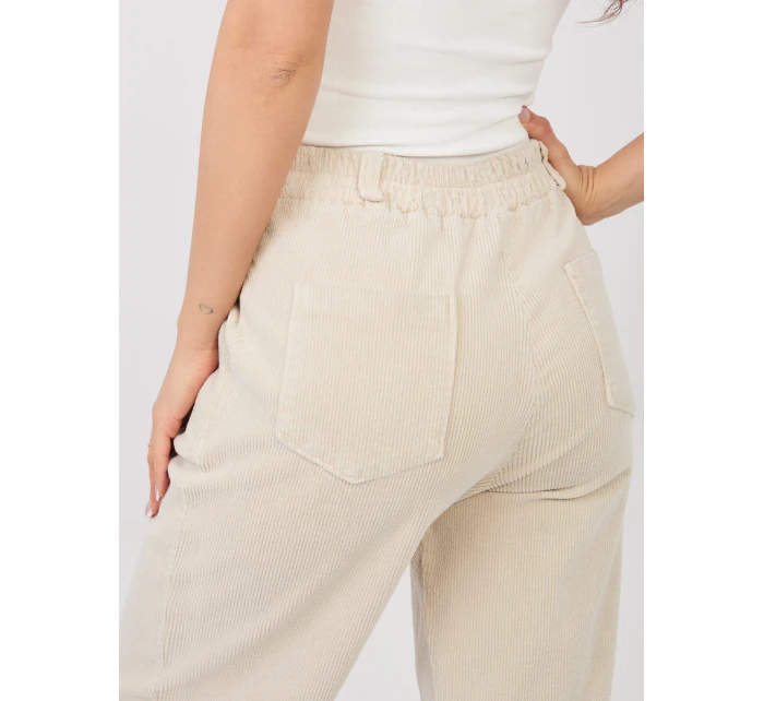 Kalhoty IT SP FL8916.80 světle béžové