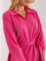 LK SK 509342 šaty.33P tmavě růžová