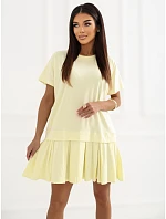 RV SK šaty A1229.10P světle žlutá RV SK šaty A1229.10P světle žlutá
