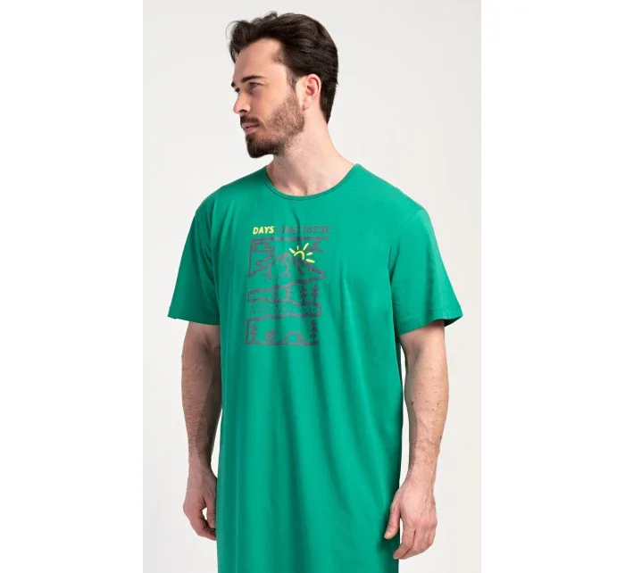 Pánská noční košile s krátkým rukávem Outdoor