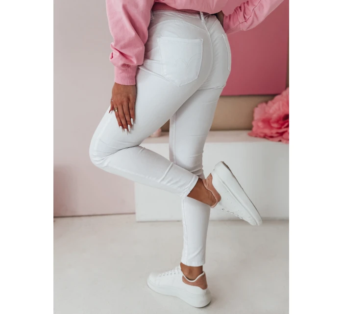 Dámské džínové kalhoty FURY white FashionStreet UY2500