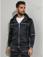 Pánská černá tepláková souprava Dstreet AX0812