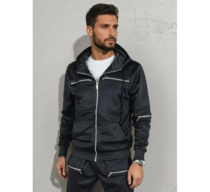 Pánská černá tepláková souprava Dstreet model 21990371 - FashionStreet