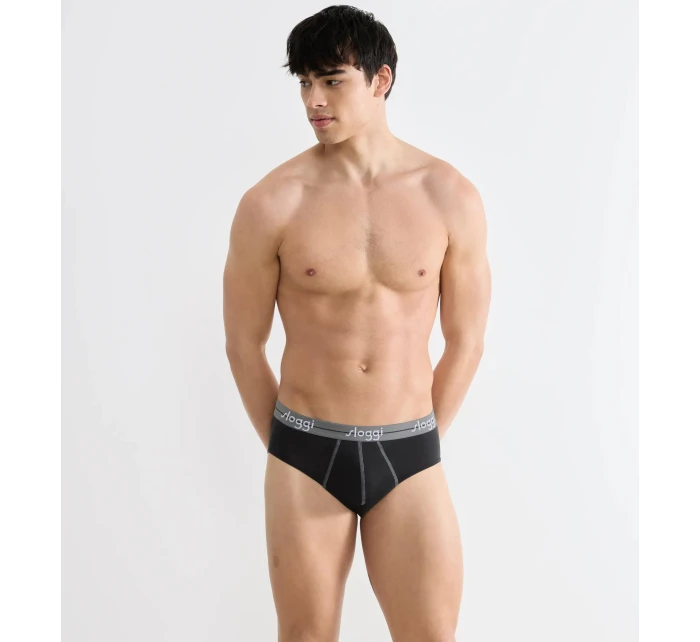 sloggi men Start Midi C2P box - GRAY - SLOGGI GRAY - SLOGGI