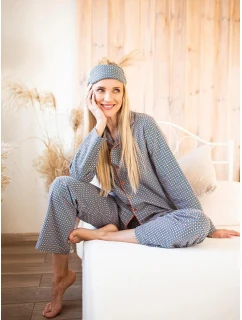 Pyžamo LNS model 21291821 B25 long/r SXL dámské rozepínací - Key