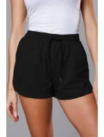 Černé dámské sportovní šortky (8K951-3) Černé dámské sportovní šortky (8K951-3)