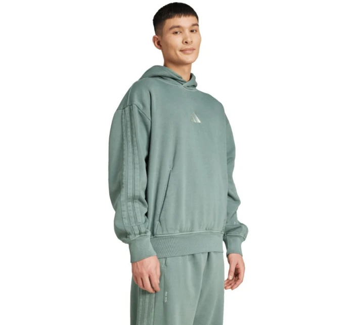 Pánská mikina adidas A SZN W FL HD green JL6538 pánské barvy Pánská mikina adidas A SZN W FL HD green JL6538 pánské barvy