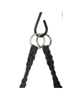 Závěsné sedadlo DRAGON HAMMOCK 80x60 cm tmavě šedé barvy