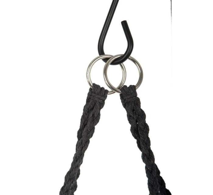 Závěsné sedadlo DRAGON HAMMOCK 80x60 cm tmavě šedé barvy