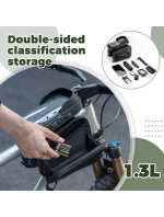 Brašna na rám kola Rockbros 30120082001 1,3l Brašna na rám kola Rockbros 30120082001 1,3l