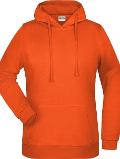 JN 795 Dámská mikina s kapucí model 22430467 orange - Daiber