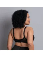 Lace Rose soft podprsenka s pěnovou výztuží 5618 black - RosaFaia Lace Rose soft podprsenka s pěnovou výztuží 5618 black - RosaFaia