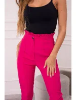Fuchsiové kalhoty na míru Fuchsiové kalhoty na míru