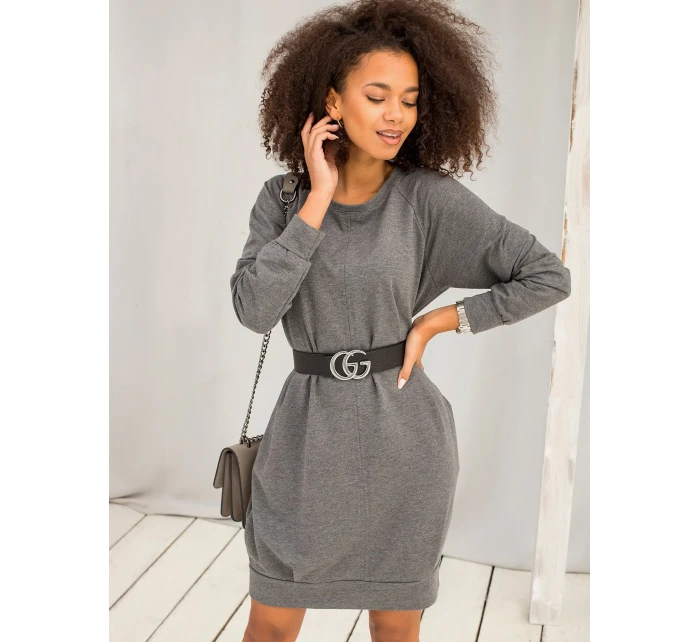 Šaty RV TU 5184.93P tmavě šedá