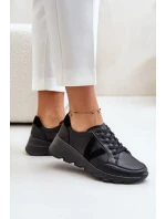 Kožené Dámské Sportovní Boty Vinceza Černé Kožené Dámské Sportovní Boty Vinceza Černé