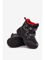 Dětské zateplené sněhule / trapery Big Star - tmavě modrá Dětské zateplené sněhule / trapery Big Star - tmavě modrá