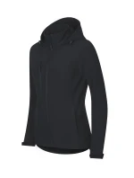 Trail softshellová bunda dámská ebony gray Trail softshellová bunda dámská ebony gray