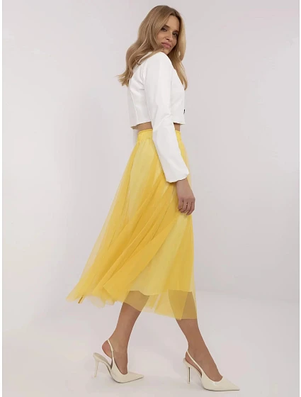 Dámská sukně DHJ SD model 21140227 žlutá - FPrice