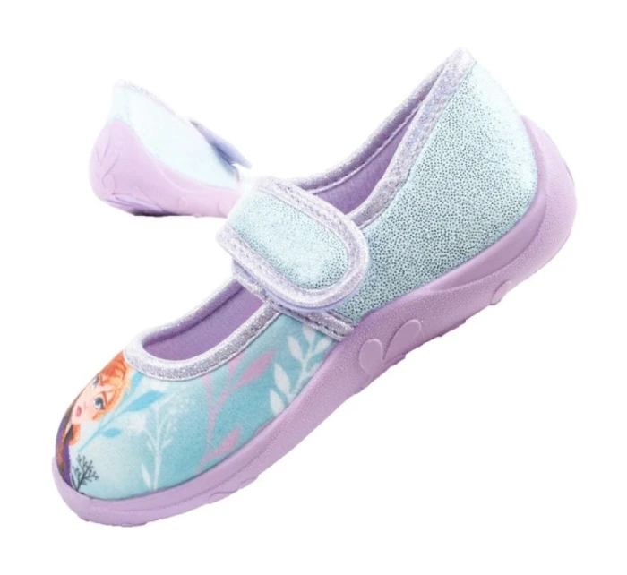 Dívčí dětská obuv baleríny FZ003043 Mix barev s potiskem - Leomil FROZEN