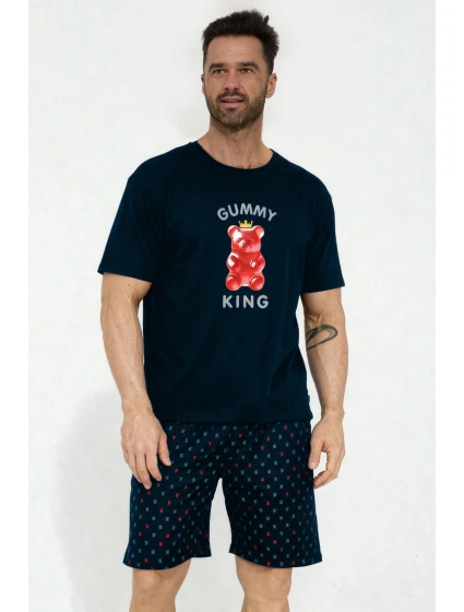 PÁNSKÉ PYŽAMO KR 326/205 GUMOVÝ KRÁL