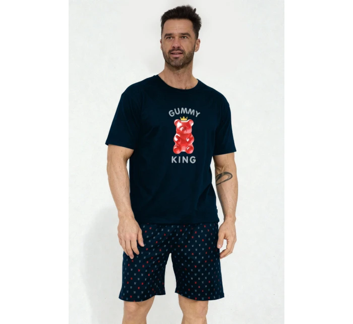 PÁNSKÉ PYŽAMO KR 326/205 GUMOVÝ KRÁL