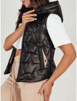 Dámská prošívaná vesta NICOLAS černá FashionStreet TY4120 Dámská prošívaná vesta NICOLAS černá FashionStreet TY4120
