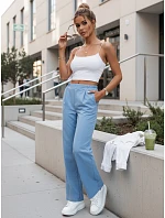 Dámské široké kalhoty RITES modré FashionStreet UY2008 Dámské široké kalhoty RITES modré FashionStreet UY2008