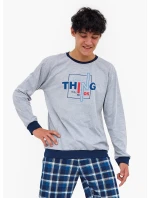 pyžamo délka/r model 21291754 - Cornette pyžamo délka/r model 21291754 - Cornette