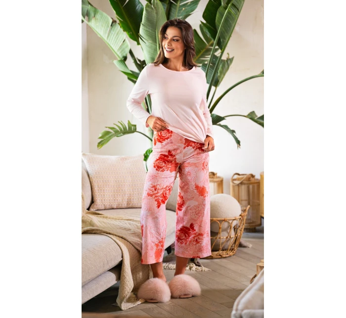 Belle Reverie MK 31 Evening Flower pyžamo délka/r S-XL