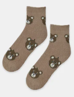 Noviti SB088 Dámské ponožky s medvídkem 36-41