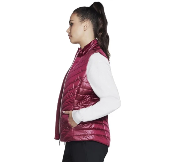 Skechers GO Shield Shine Vest JA151-PKRD Pink L